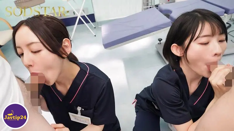 START-422 ศูนย์บำบัดฟื้นฟูภาวะติดการหลั่งน้ำอสุจิ: บุคลากรทางการแพทย์คนใหม่ เอ็มซัง (นามแฝง) จะให้การสนับสนุนแก่องคชาตที่ไม่อาจต้านทานได้ซึ่งกำลังเผชิญกับความต้องการทางเพศที่ผิดปกติ มิยาจิมะ เมย์ - Misaki Kanna, Miyajima Mei 2 START-422
